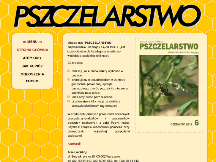 www.miesiecznik-pszczelarstwo.pl