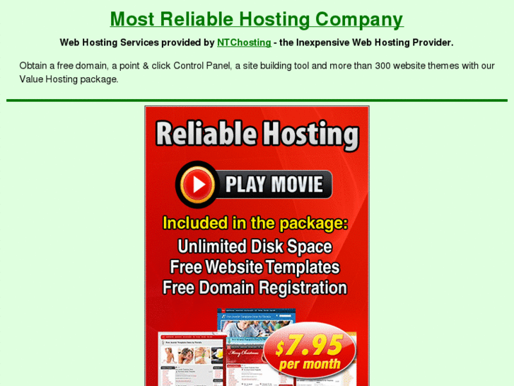 www.mostreliablehostingcompany.com