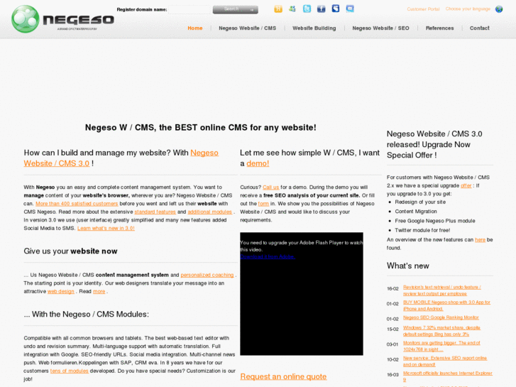 www.negeso-cms.com