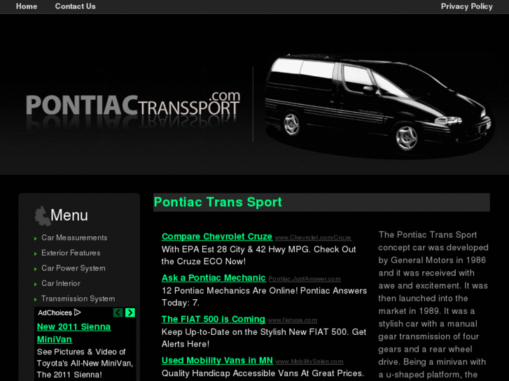 www.pontiactranssport.com