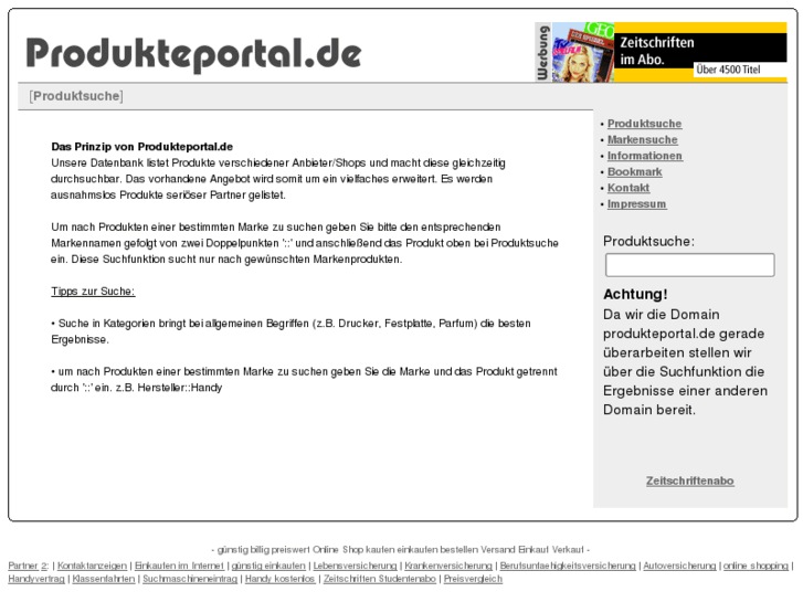 www.produkteportal.de