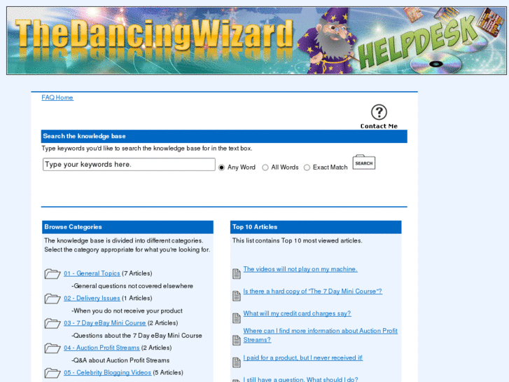 www.thedancingwizardhelpdesk.com