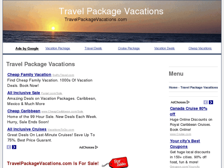 www.travelpackagevacations.com