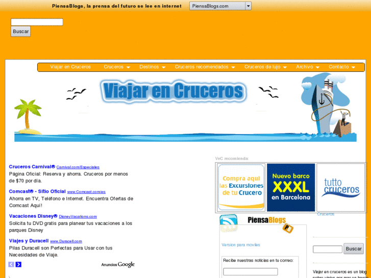 www.viajarencruceros.com