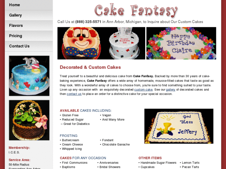 www.cakefantasy.net