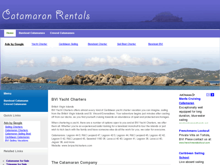 www.catamaranrentals.com