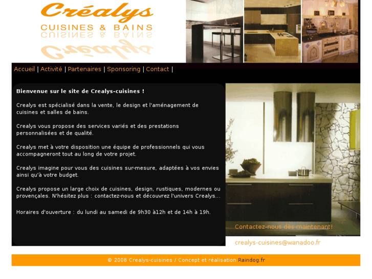 www.crealys-cuisines.com