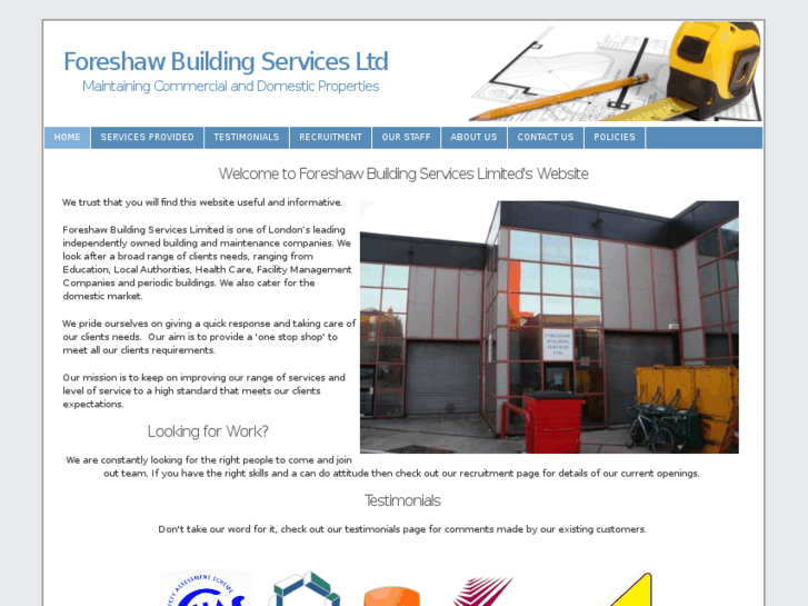 www.foreshawbuildingservices.com