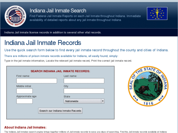 www.indianajailinmates.org