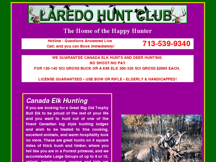 www.laredohuntclubelk.com