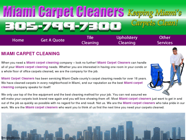 www.miamicarpetcleaners.net