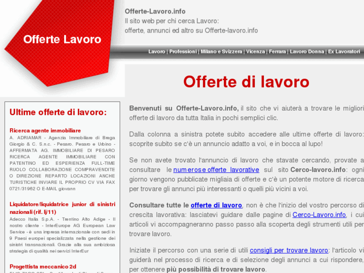 www.offerte-lavoro.info