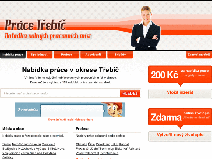 www.pracetrebic.cz