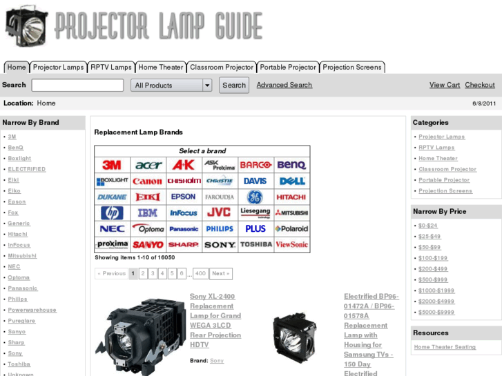 www.projectorlampguide.com