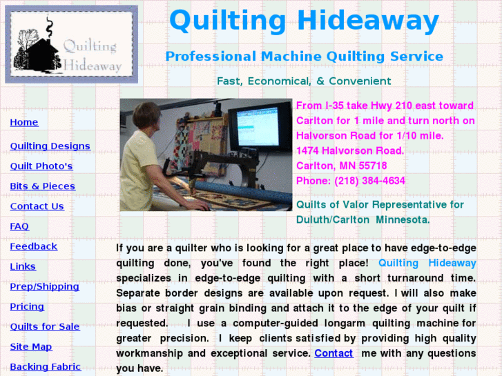 www.quiltinghideaway.com