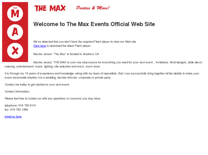 www.themaxevents.com