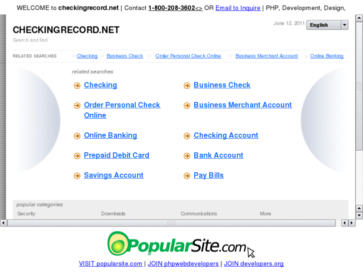 www.checkingrecord.net