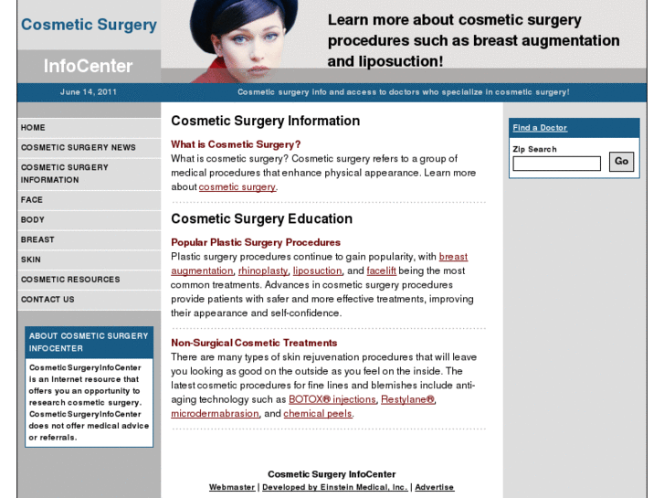 www.cosmeticsurgeryinfocenter.com