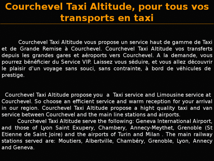 www.courchevel-taxi-altitude.com