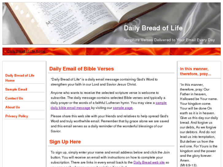 www.daily-bread-of-life.com