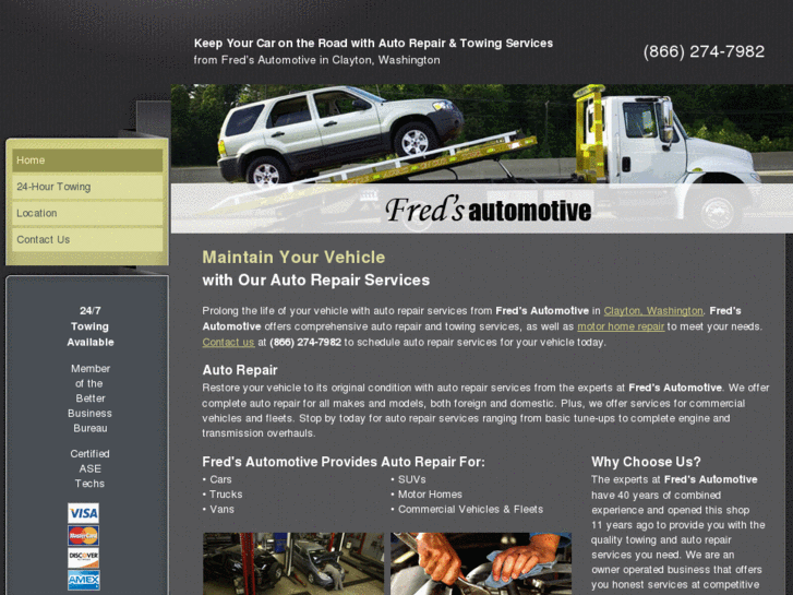 www.fredsautomotiveandtowing.com