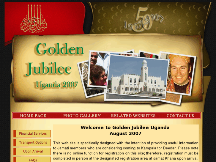 www.goldenjubileeuganda.com