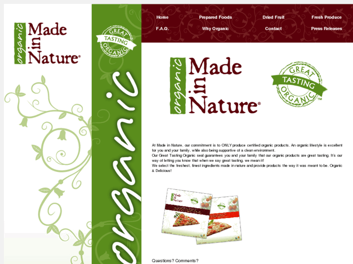 www.madeinnature.com