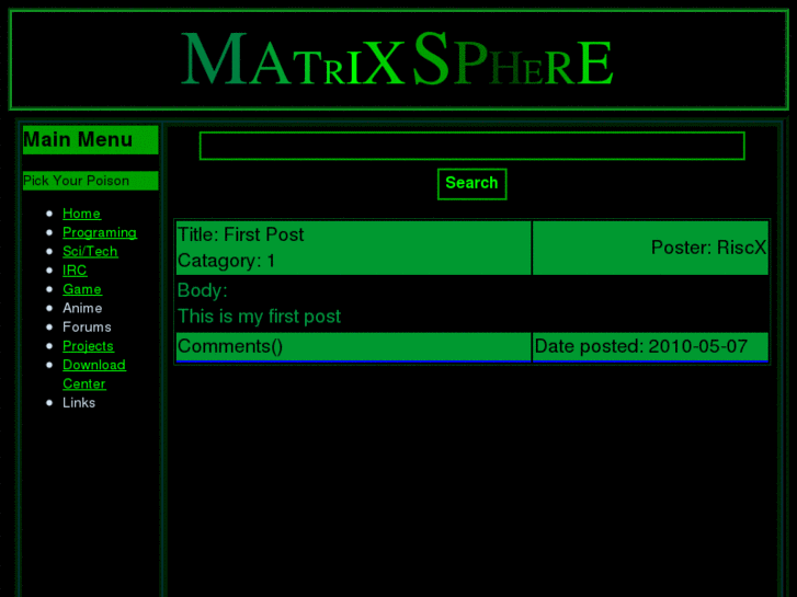 www.matrixsphere.net