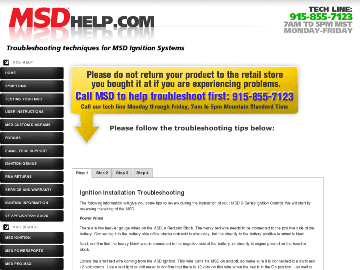 www.msdhelp.com