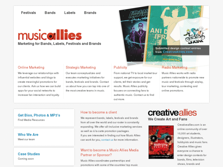 www.musicallies.com