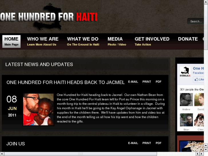 www.onehundredforhaiti.org