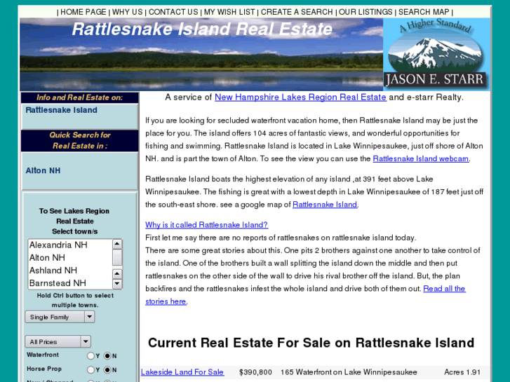 www.rattlesnakeislandrealestate.com