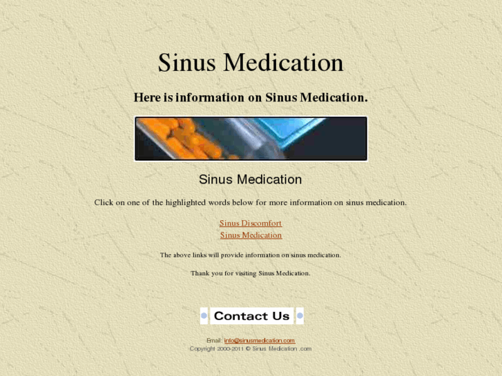 www.sinusmedication.com