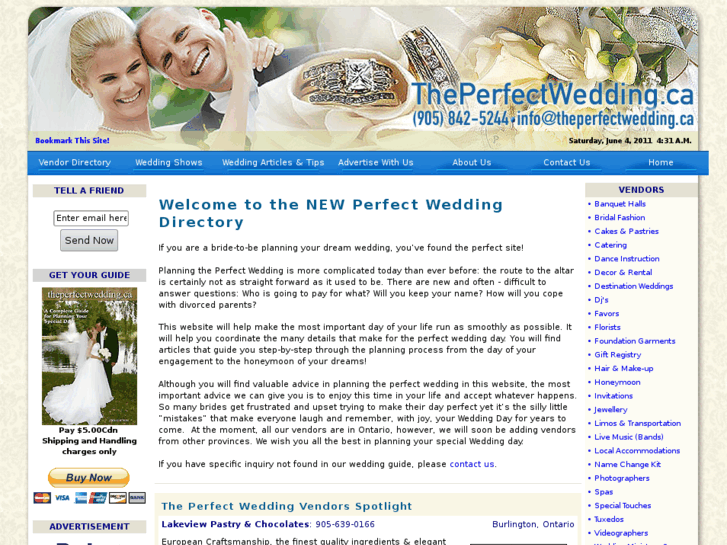 www.theperfectwedding.ca