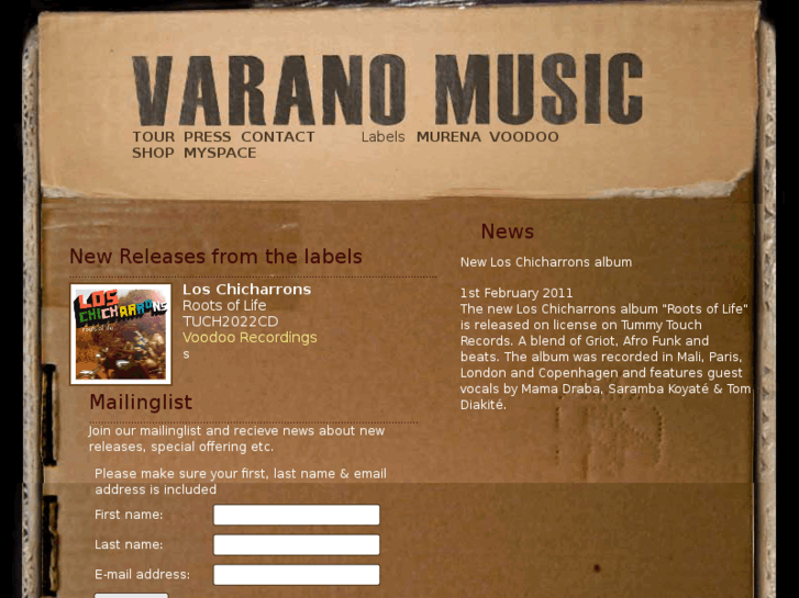 www.varanomusic.com