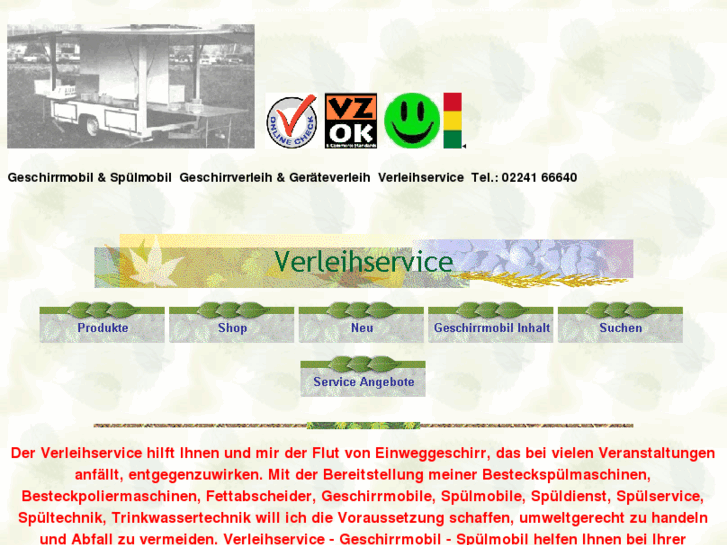 www.verleihservice.eu