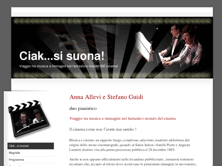 www.ciaksisuona.it