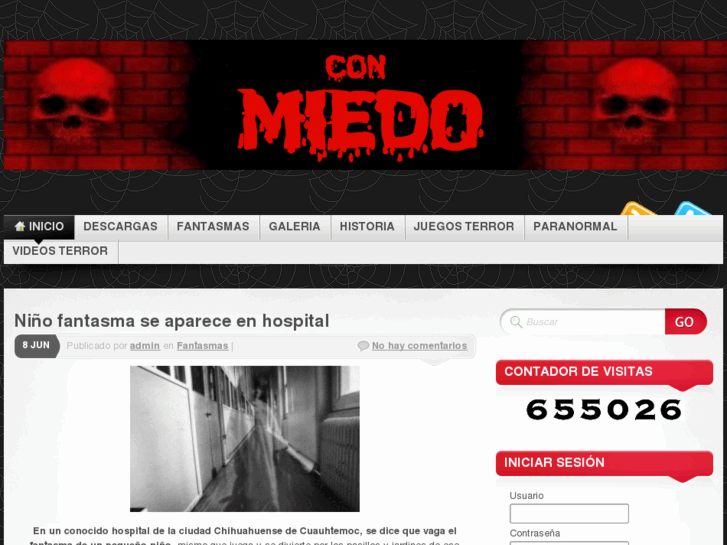 www.conmiedo.com