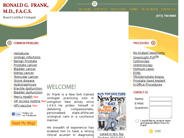 www.drronaldfrank.com