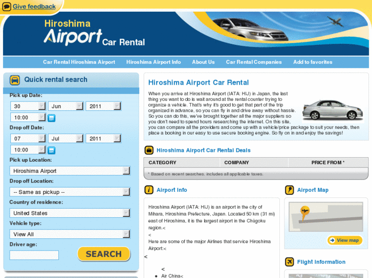 www.hiroshimaairportcarrental.com