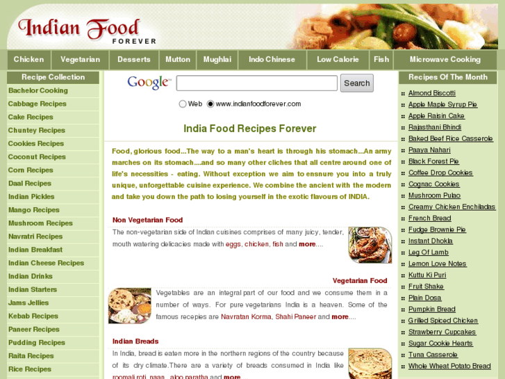 www.indianfoodforever.com