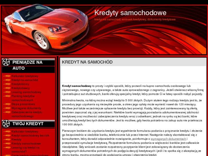 www.kredyt-samochodowy.info.pl