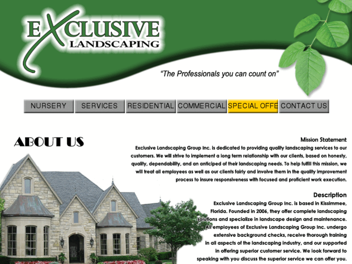 www.exclusivelandscapingnow.com