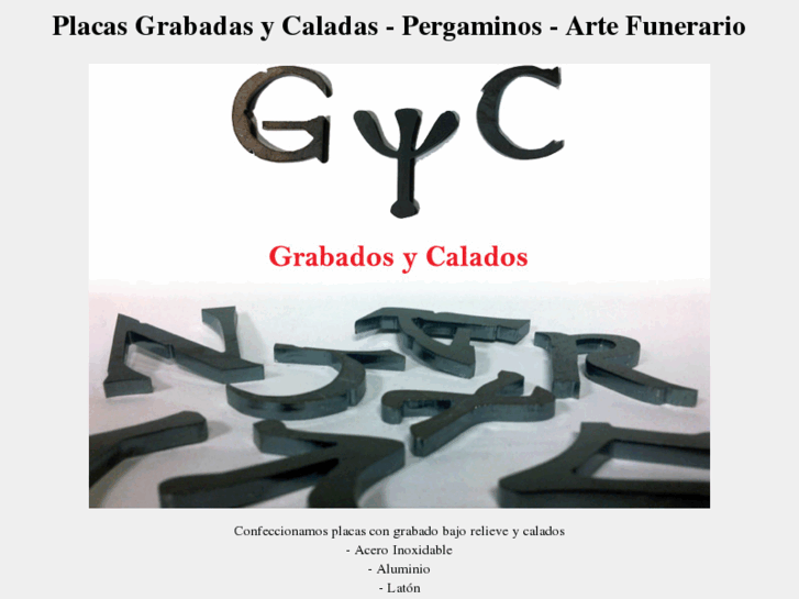 www.grabadosycalados.es