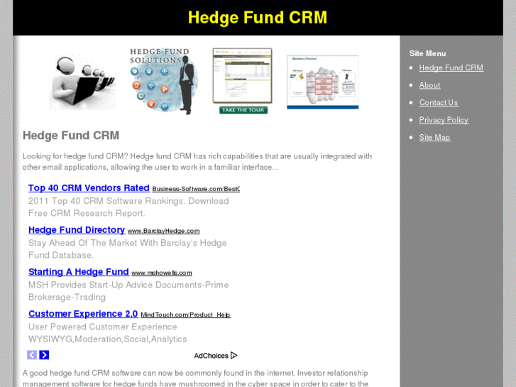 www.hedgefundcrm.org