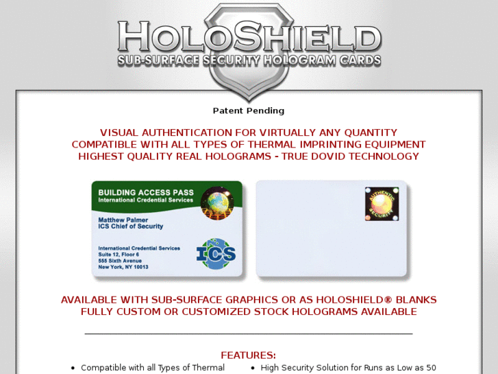 www.holoshields.com