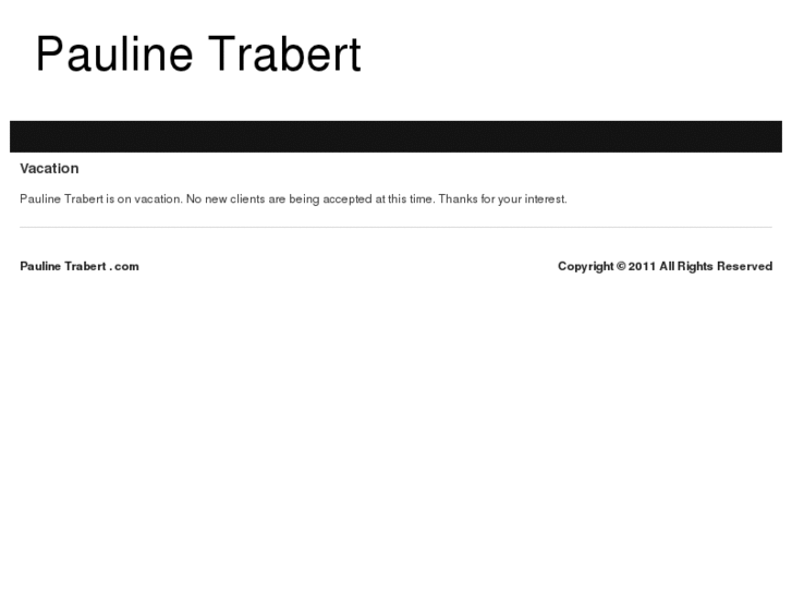 www.paulinetrabert.com