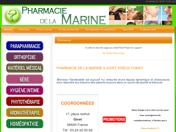 www.pharmacie-delamarine.com