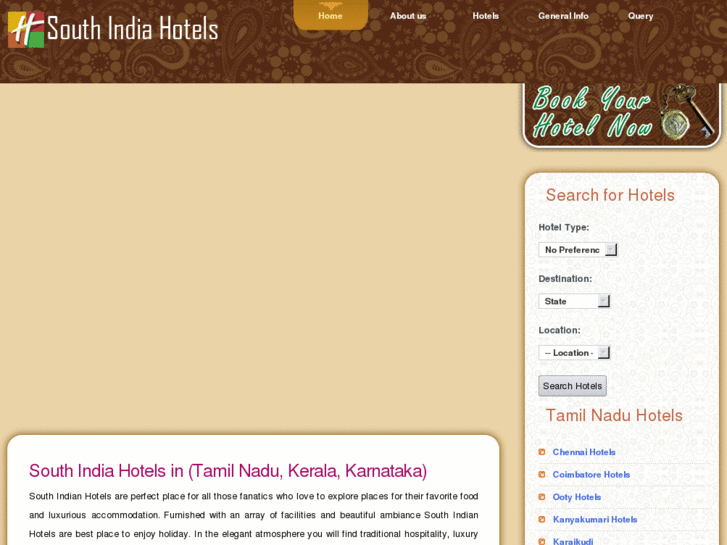 www.southindia-hotels.com