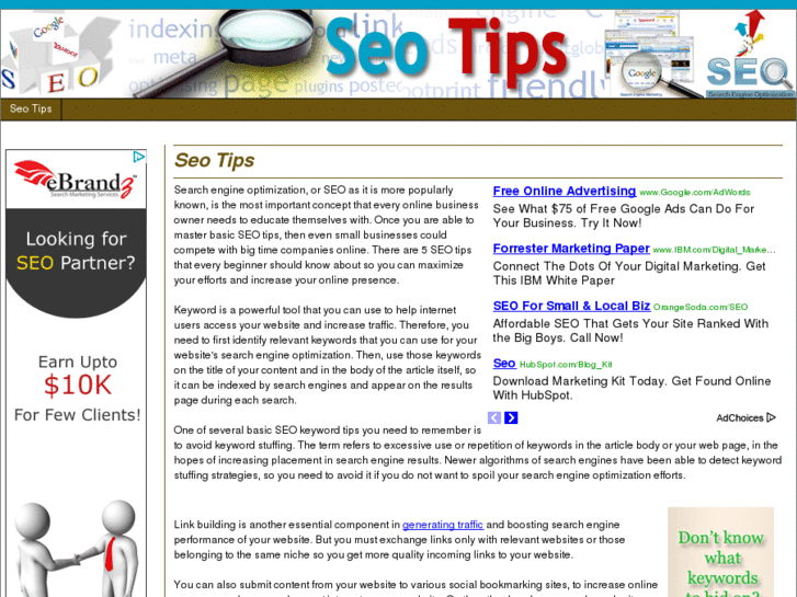www.tipsforseo.net